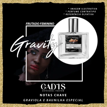 Perfume Similar Gadis 1107 Inspirado em Gravity Contratipo